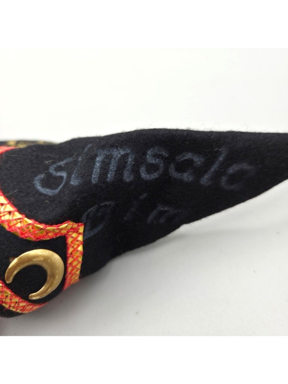 Vintage German Kersa Style Wizard Hand Puppet Felt Magic Hat Simsala Bim Toy - Picture 4 of 10